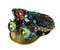 Fashion Forces Rainbow Sequin Peaked Cap and Goggles Adult Halloween Costume Hat